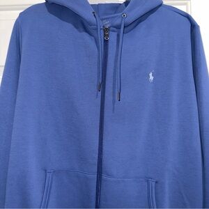 Polo Ralph Lauren Full Zip Hoodie size XL-color Blue
